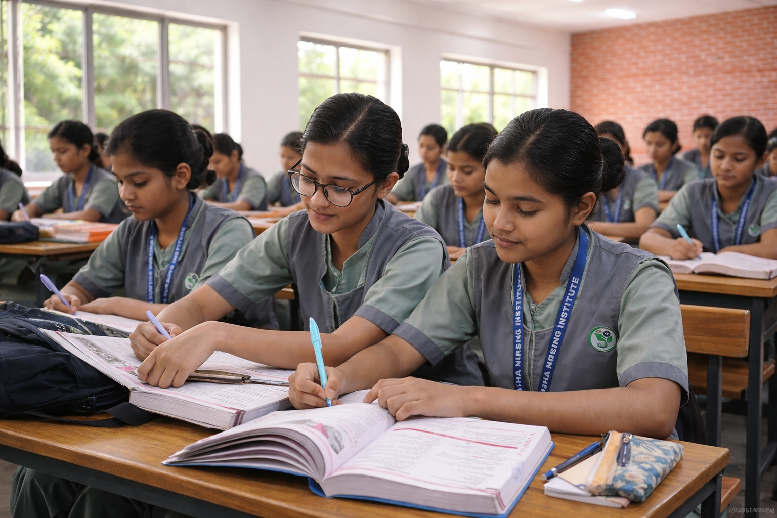 manisha nursing institute classroom
